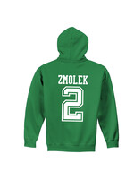 AHUNDYP #2 Bennett Zmolek North Dakota Hockey Sport Adult Hood