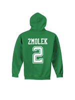 AHUNDYP #2 Bennett Zmolek North Dakota Hockey Sport Youth Hood