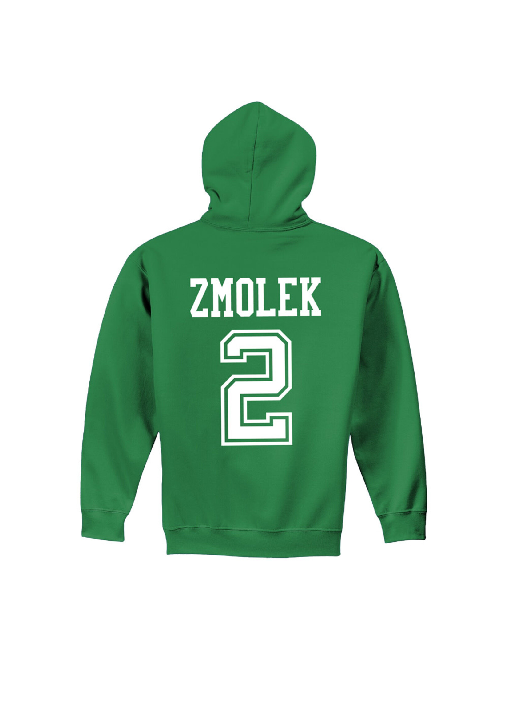 AHUNDYP #2 Bennett Zmolek North Dakota Hockey Sport Youth Hood