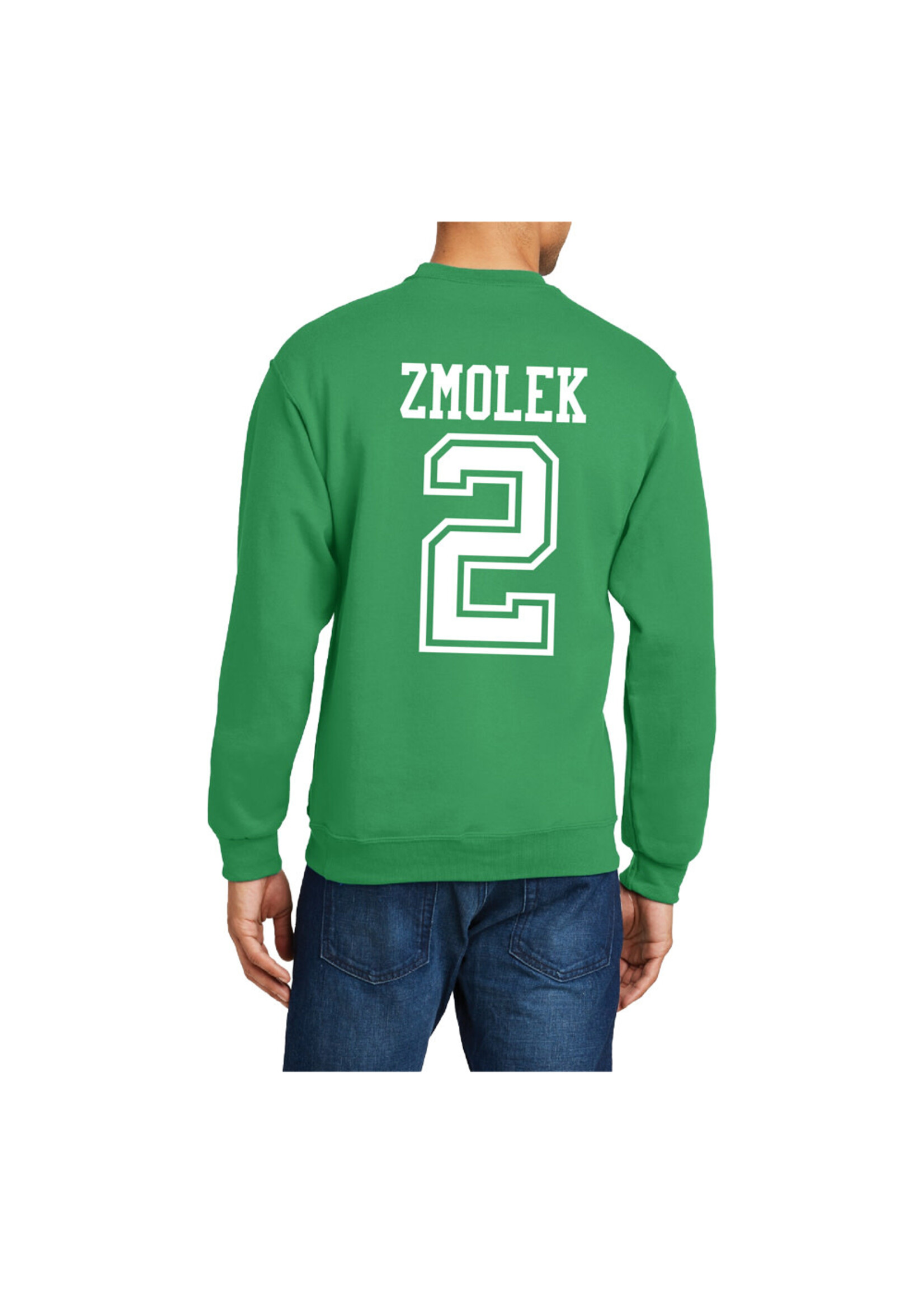 AHUNDYP #2 Bennett Zmolek North Dakota Hockey Sport Adult Crew