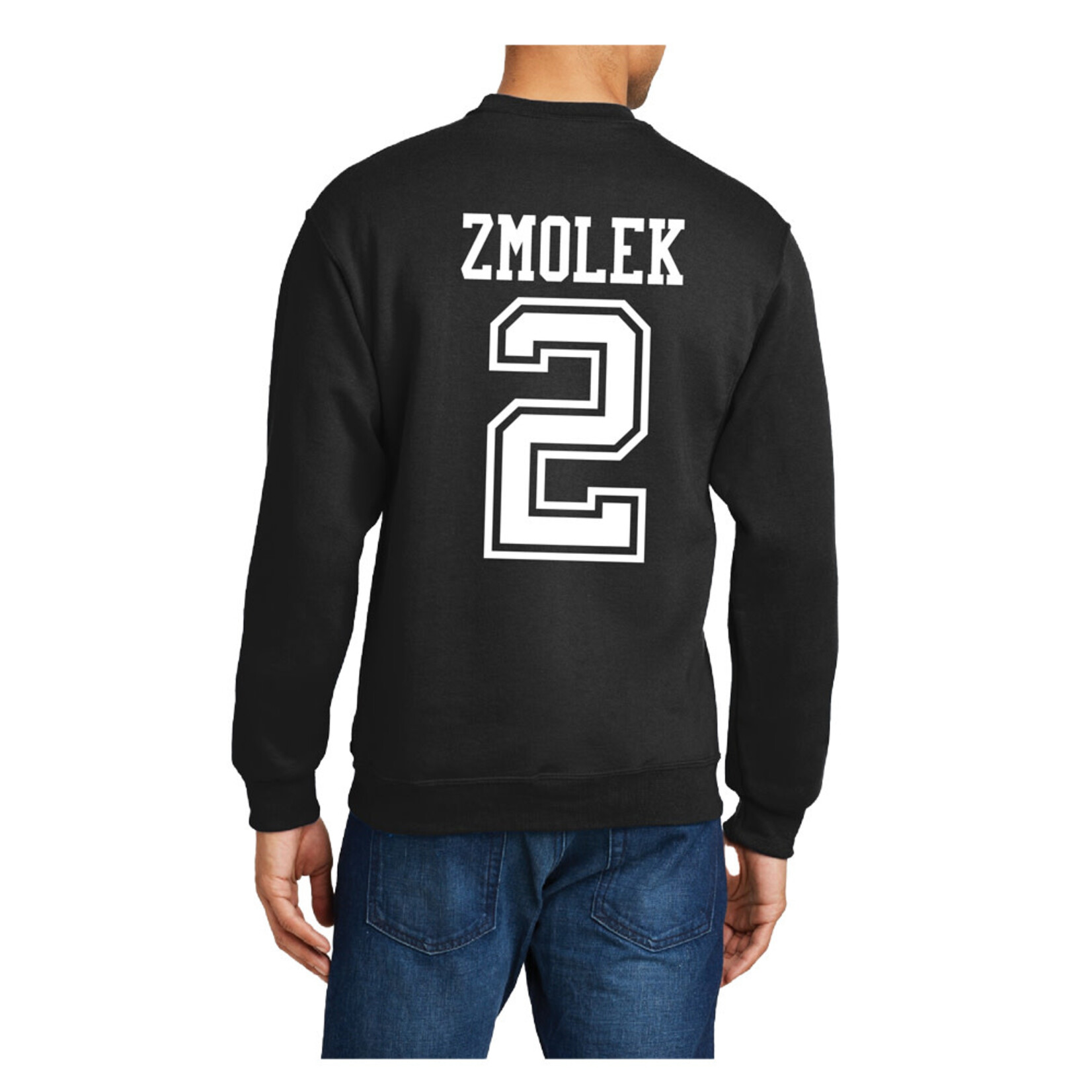 AHUNDYP #2 Bennett Zmolek North Dakota Hockey Sport Adult Crew