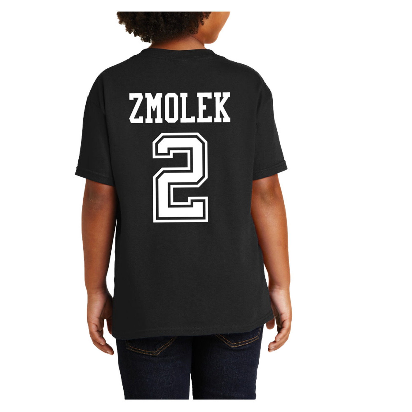 AHUNDYP #2 Bennett Zmolek North Dakota Hockey Sport Youth Tee