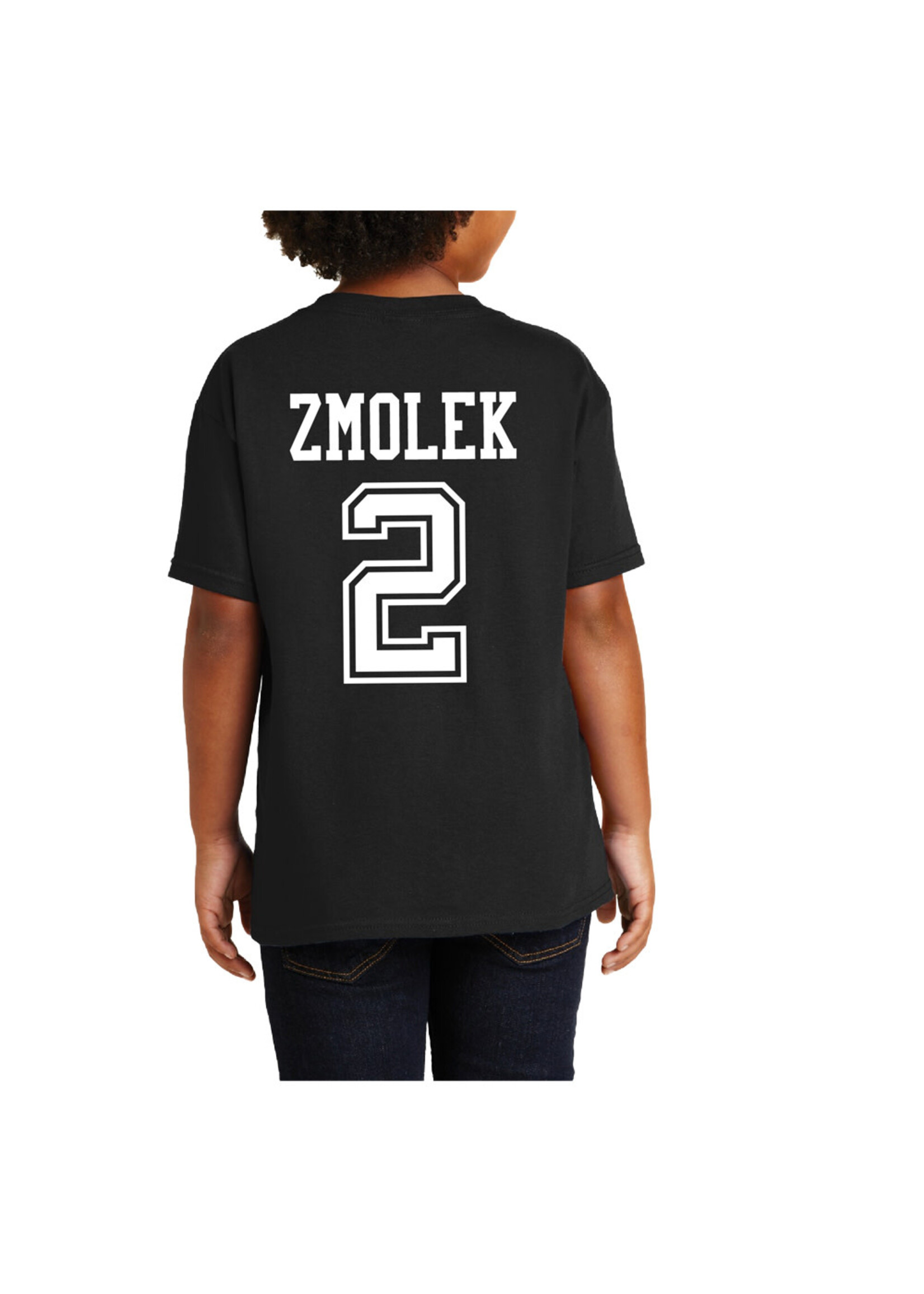 AHUNDYP #2 Bennett Zmolek North Dakota Hockey Sport Youth Tee