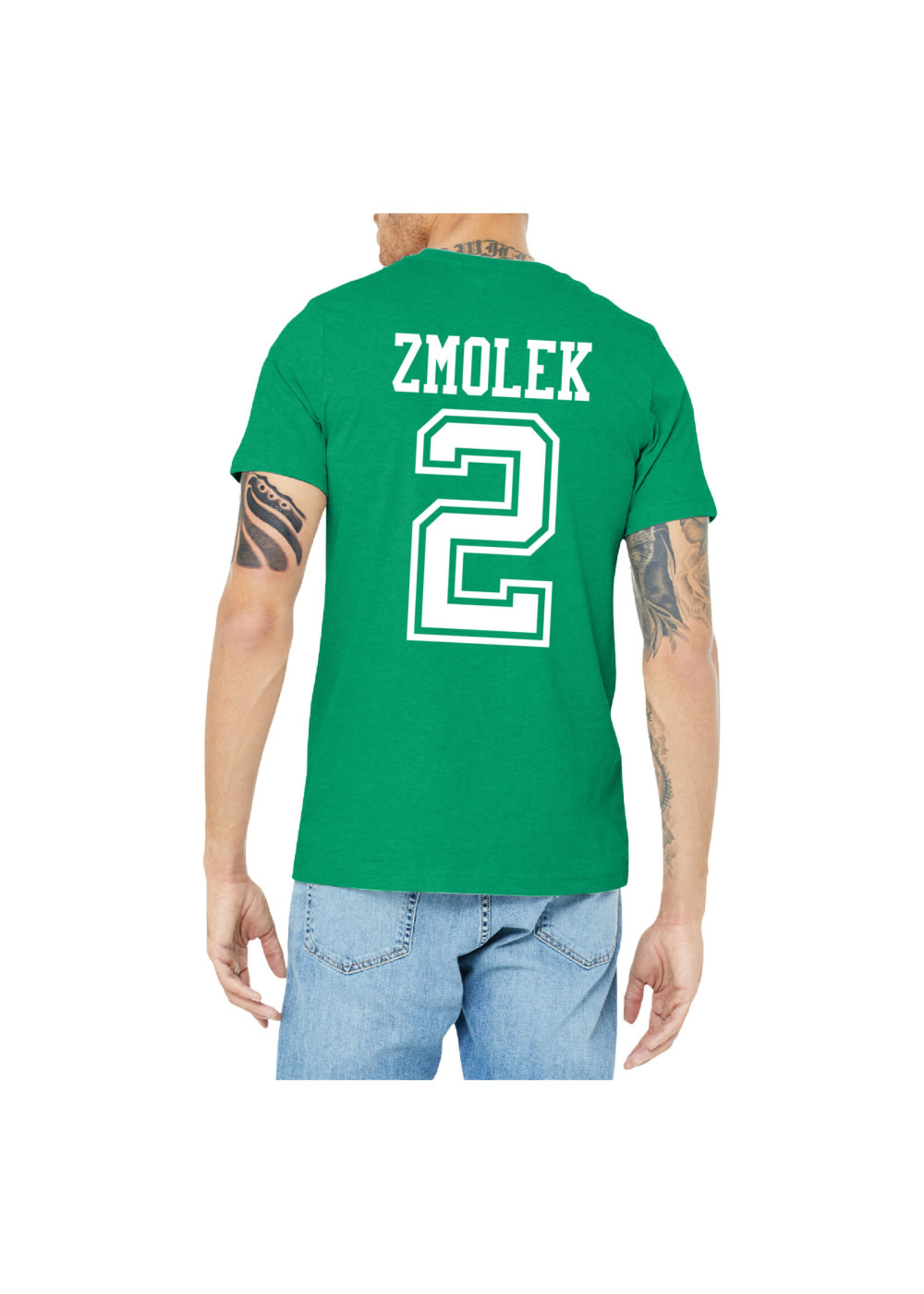 AHUNDYP #2 Bennett Zmolek North Dakota Hockey Sport Adult Tee
