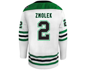 2 Bennett Zmolek ND Hockey Beauty Youth Jersey - Sioux Shop at