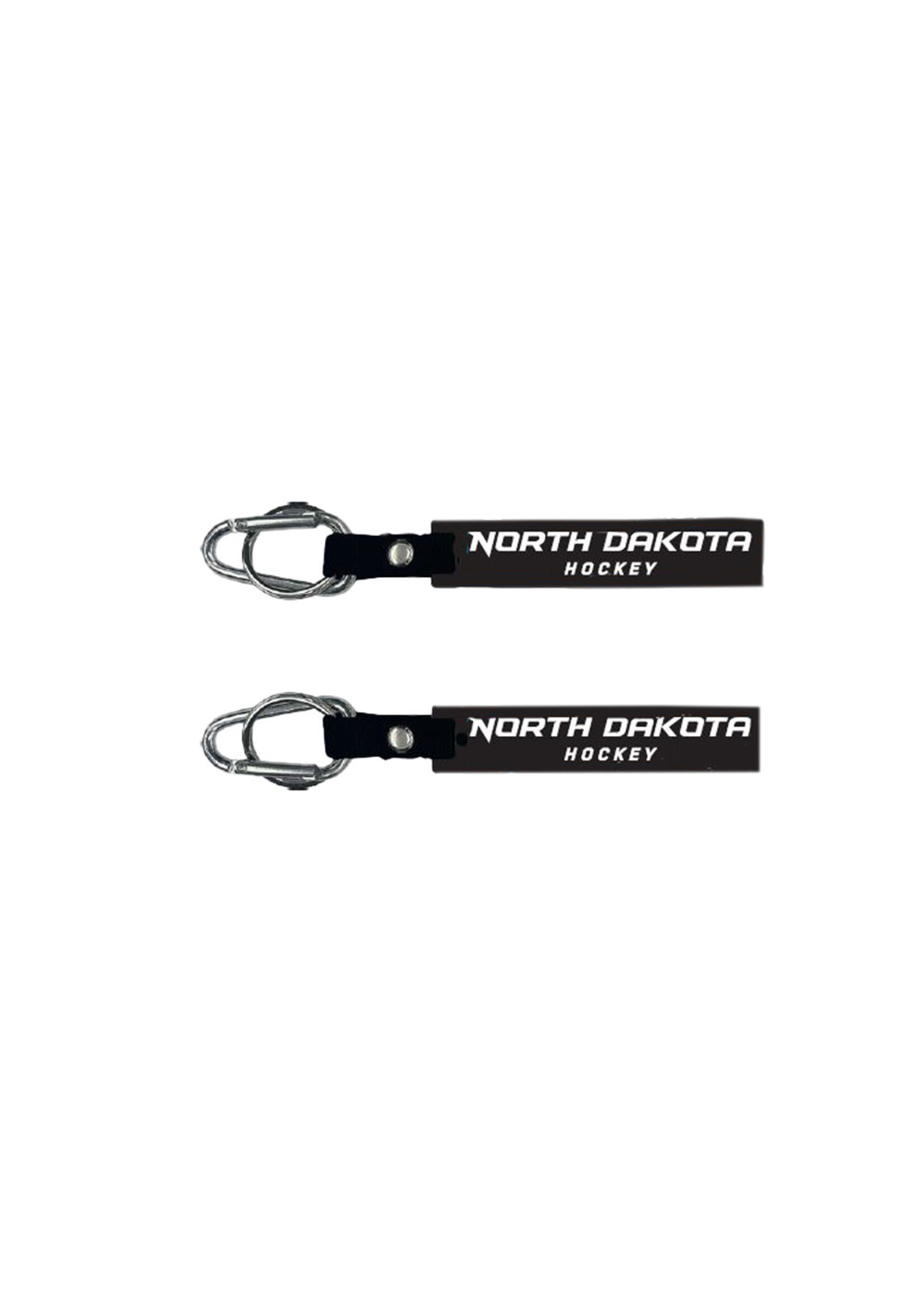 North Dakota Hockey Silicone Carabiner and Keyring