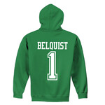 AHUNDYP #1 Bo Belquist North Dakota Football Sport Adult Hood