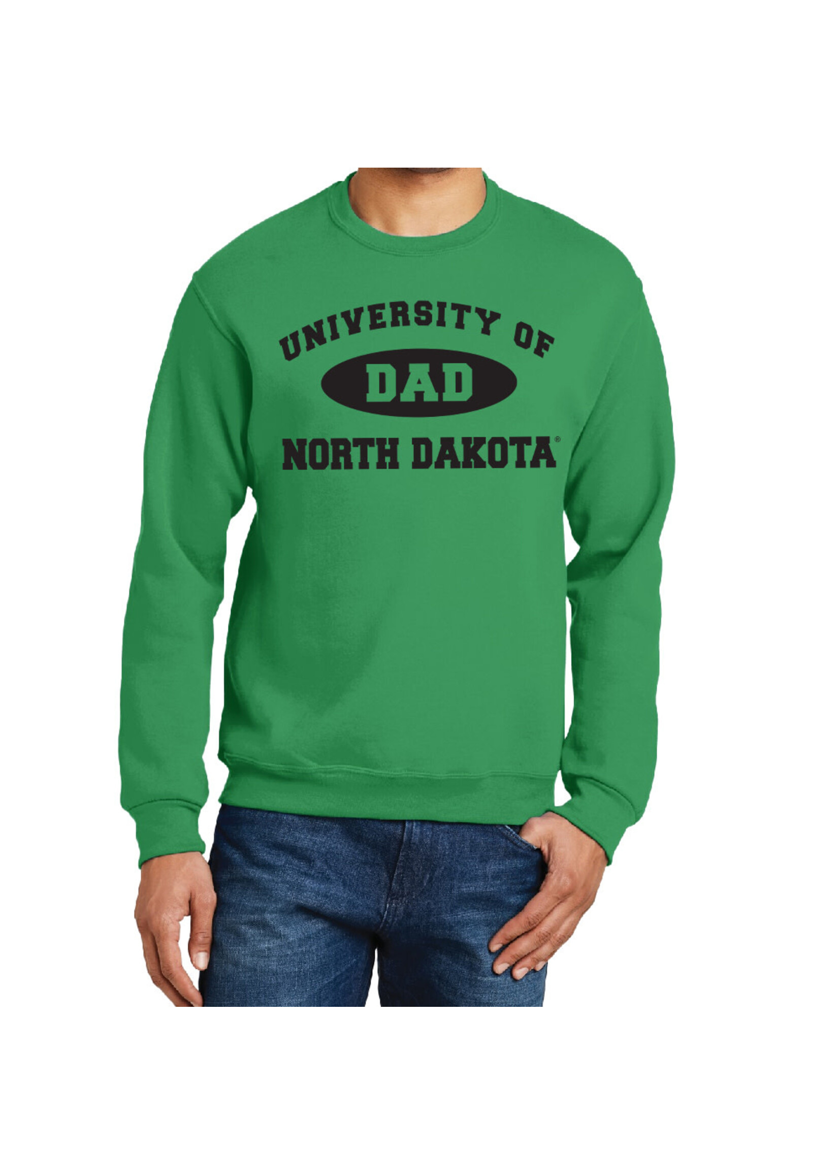 AHUNDYP UND Dad Arch Crewneck