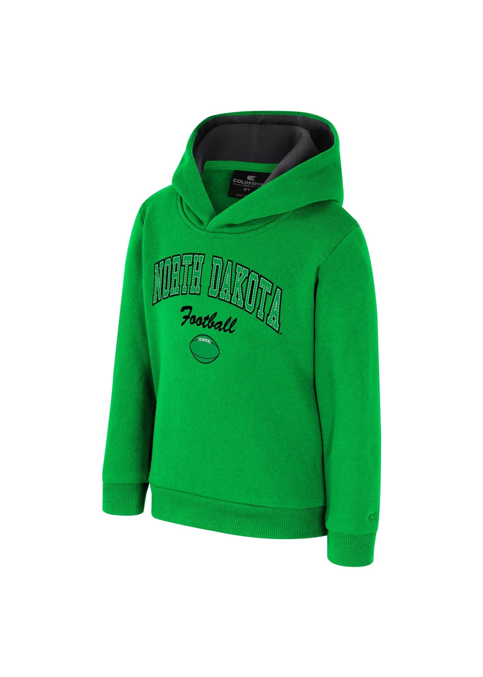 Colosseum Athletics Toddler UND Football Pullover Hood