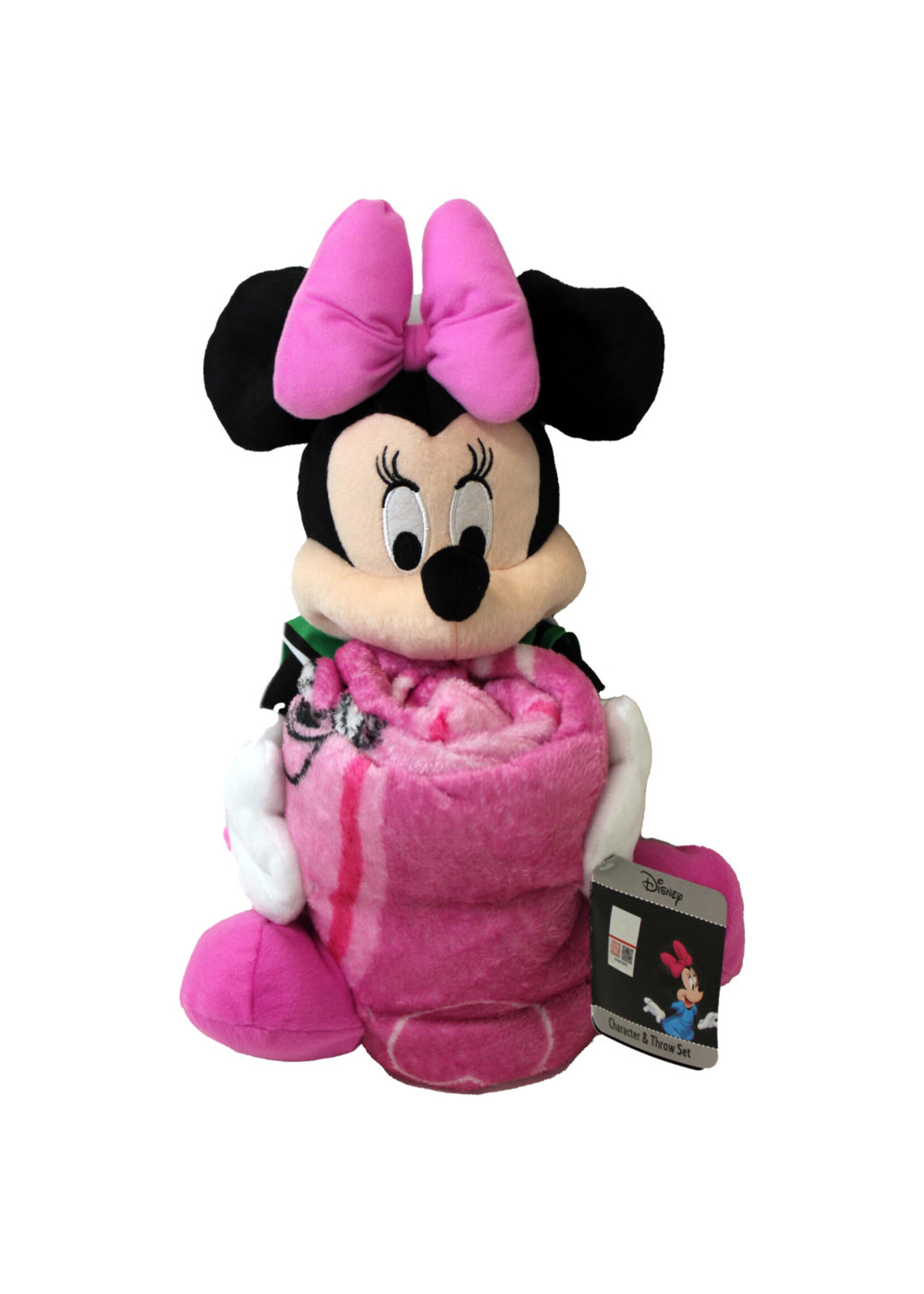 Minnie Mouse Hugger Hockey Throw Set