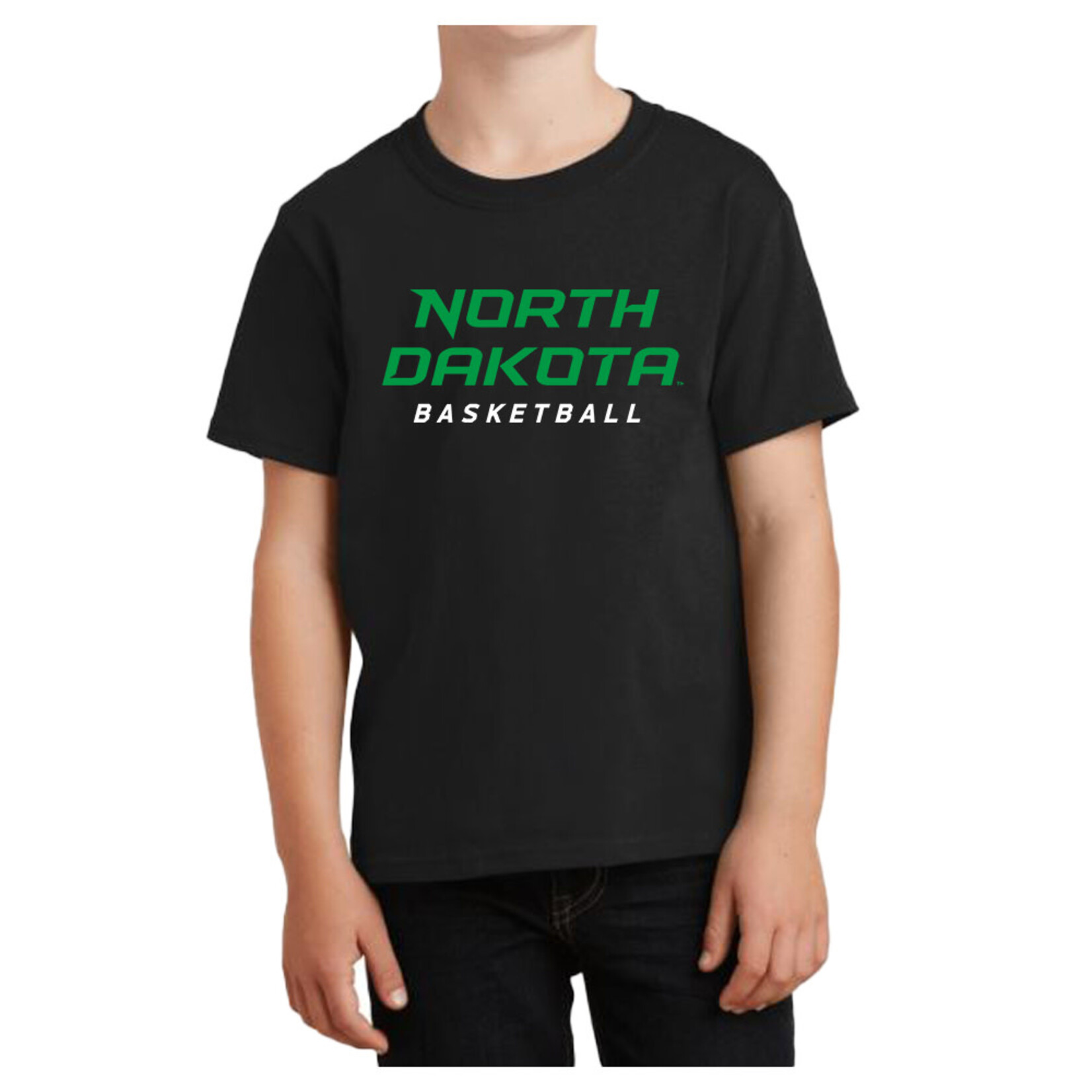 AHUNDYP #24 Walker Demers North Dakota Basketball Youth Sport Tee