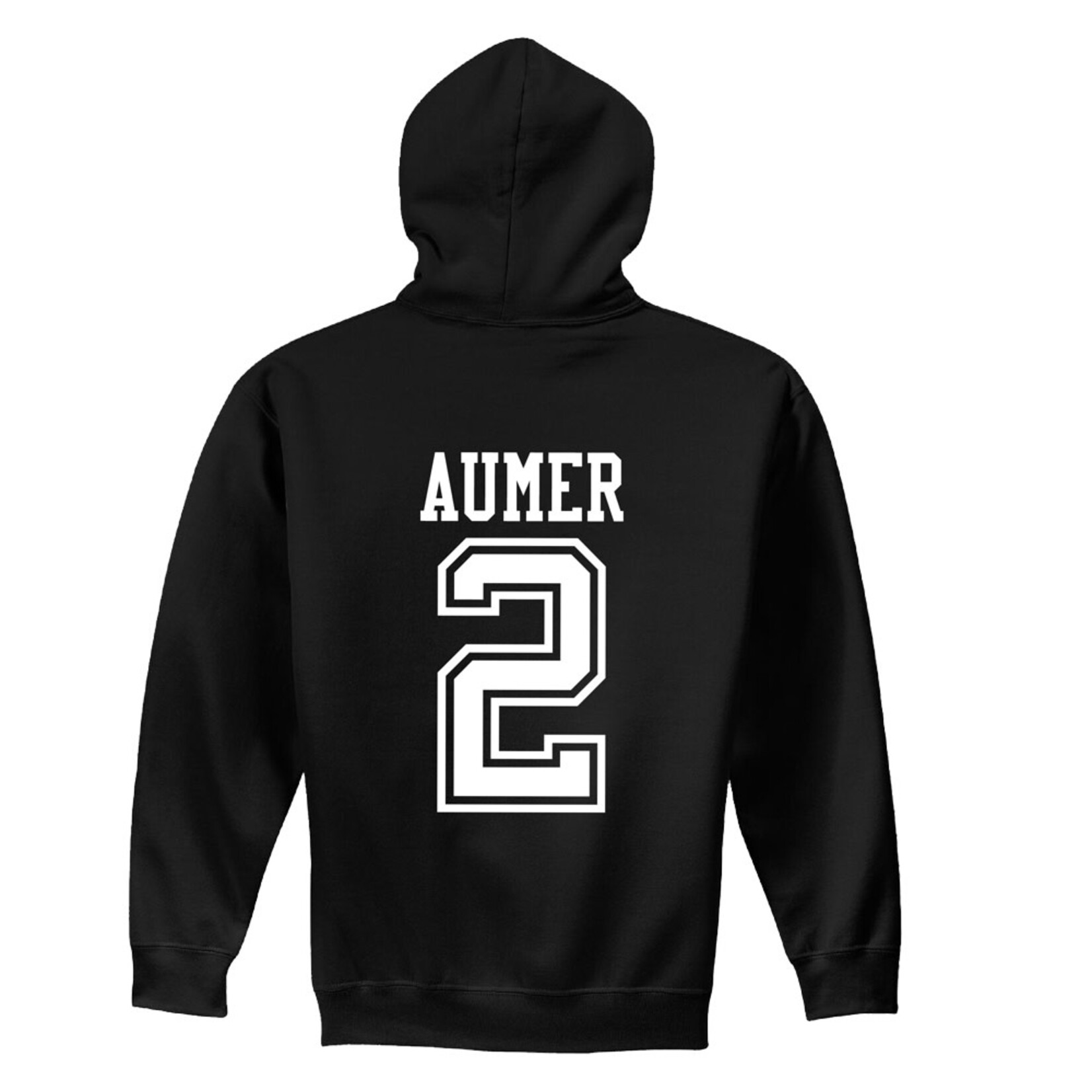 AHUNDYP #2 Mikayla Aumer North Dakota Basketball Sport Hood