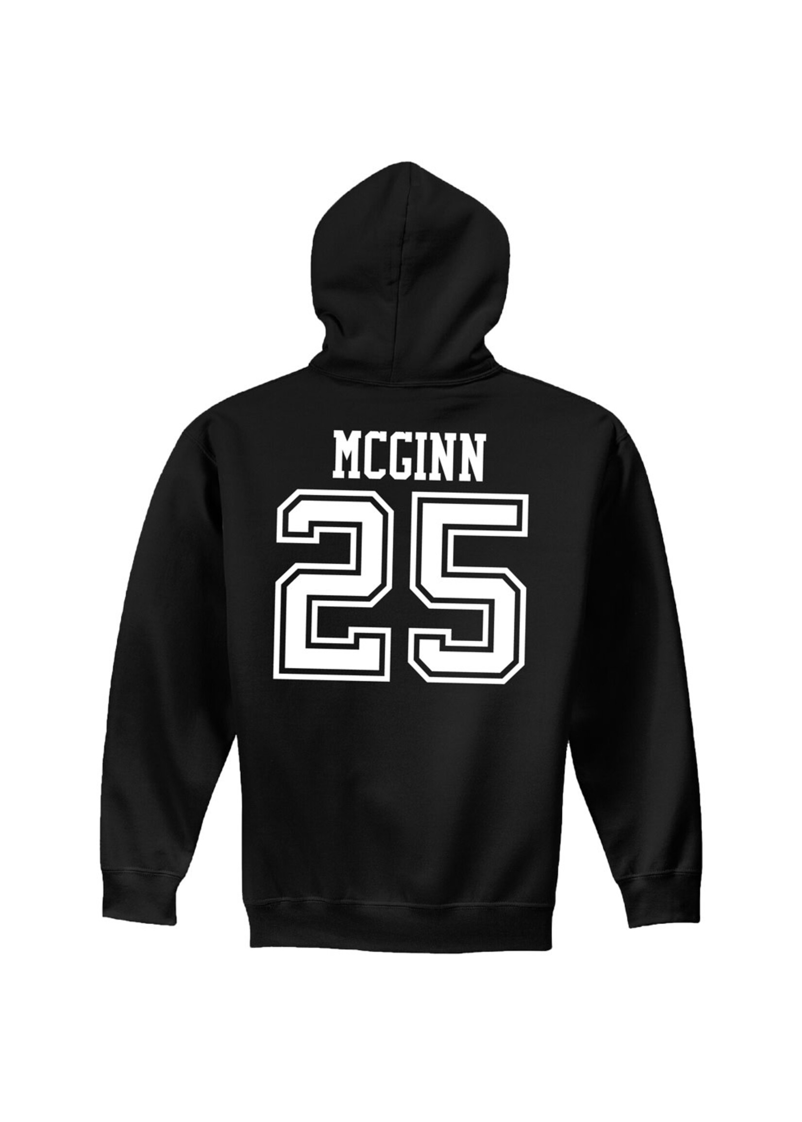 AHUNDYP #25 Athena McGinn North Dakota Soccer Sport Adult Hood