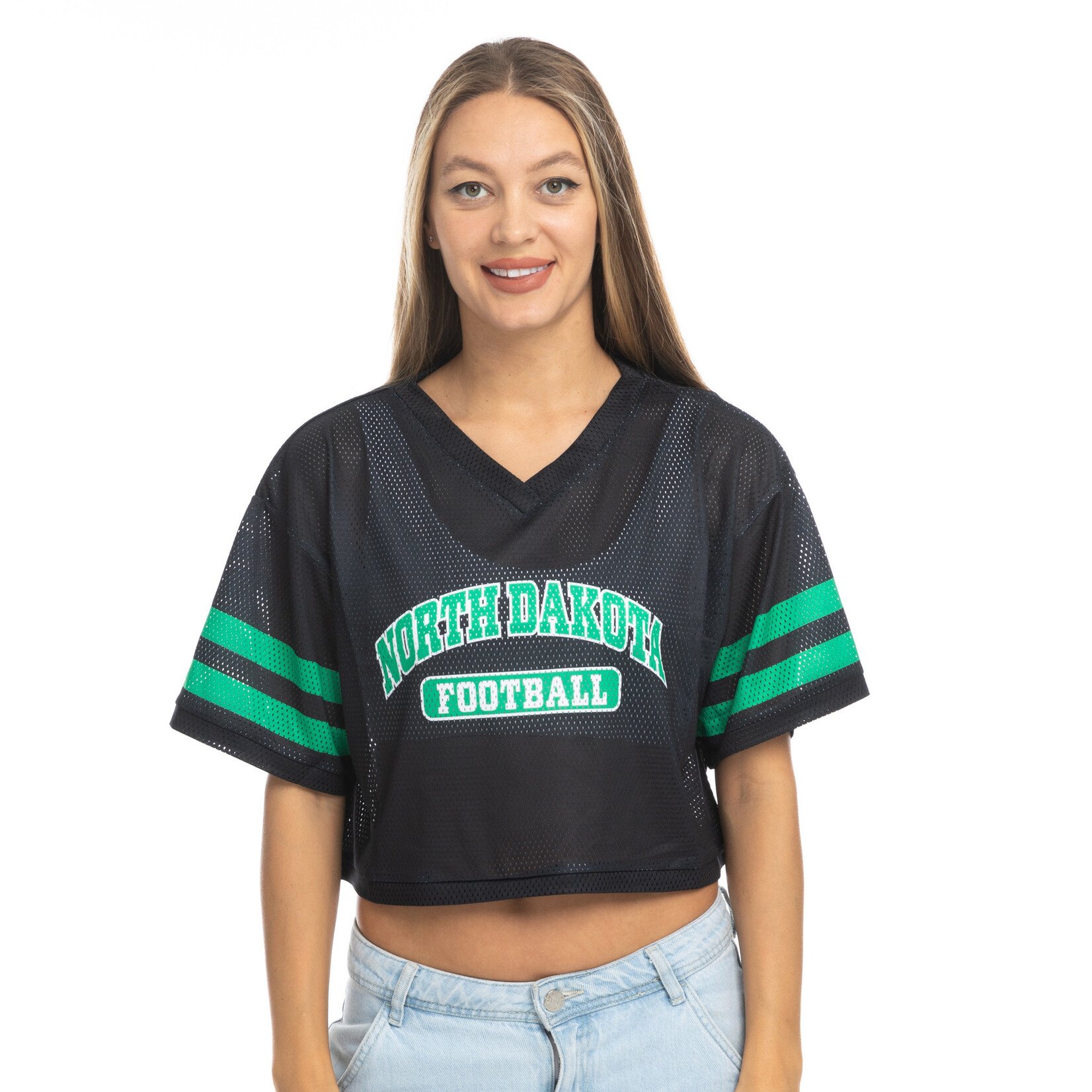 ZooZatZ North Dakota Football Mesh Tee