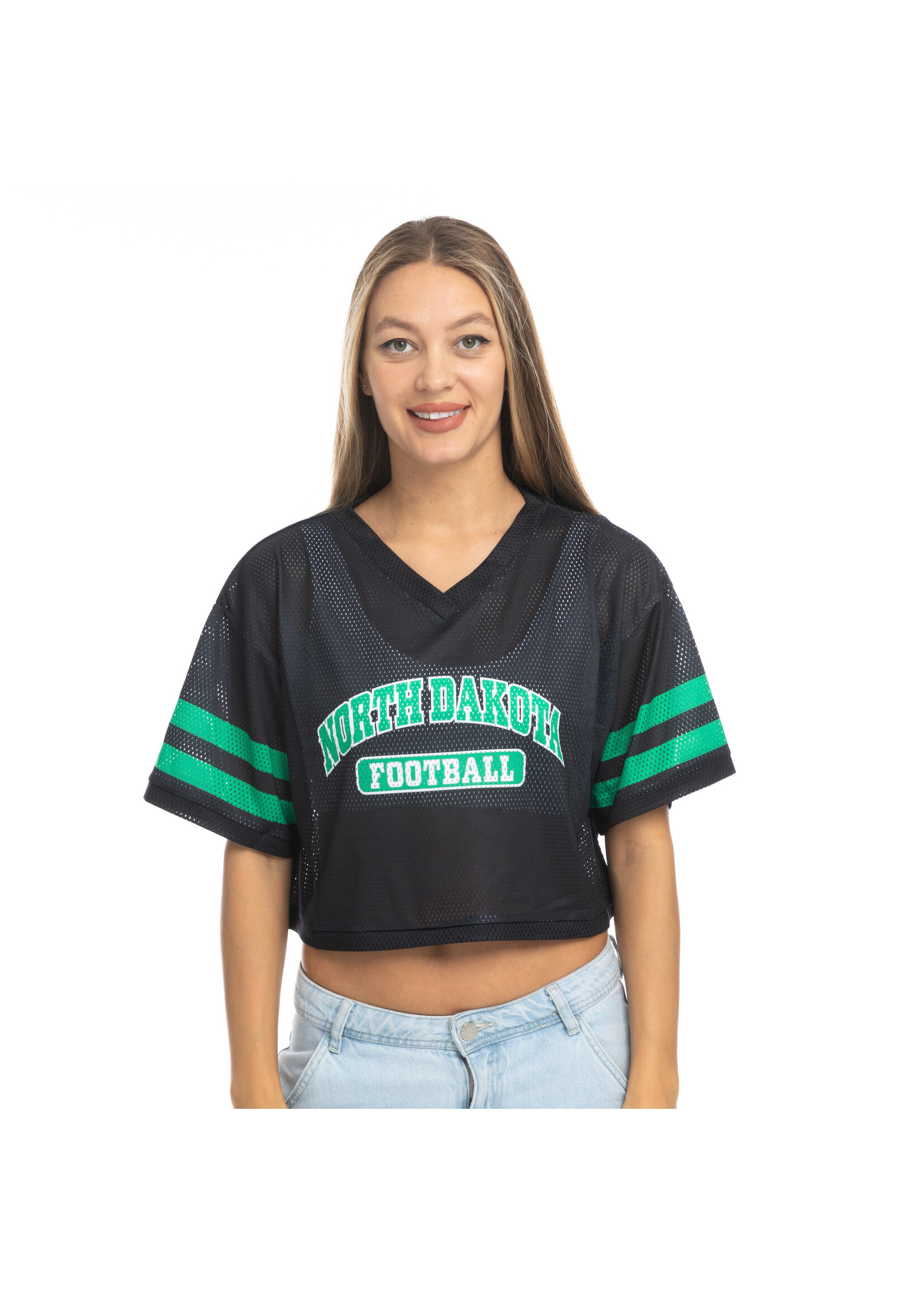 ZooZatZ North Dakota Football Mesh Tee