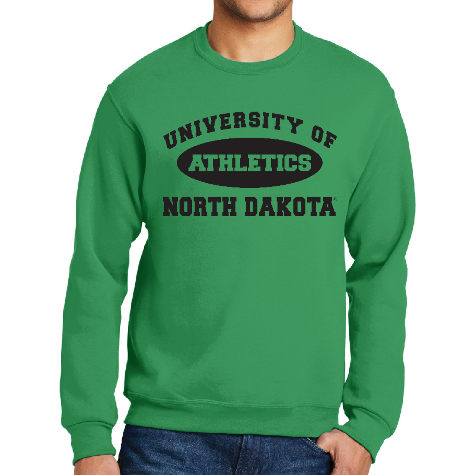 AHUNDYP UND Athletics Arch Crewneck