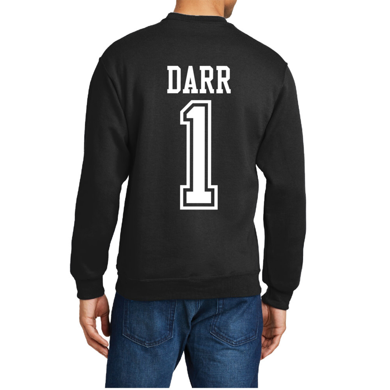 AHUNDYP #1 Skylar Darr North Dakota Volleyball Sport Adult Crew