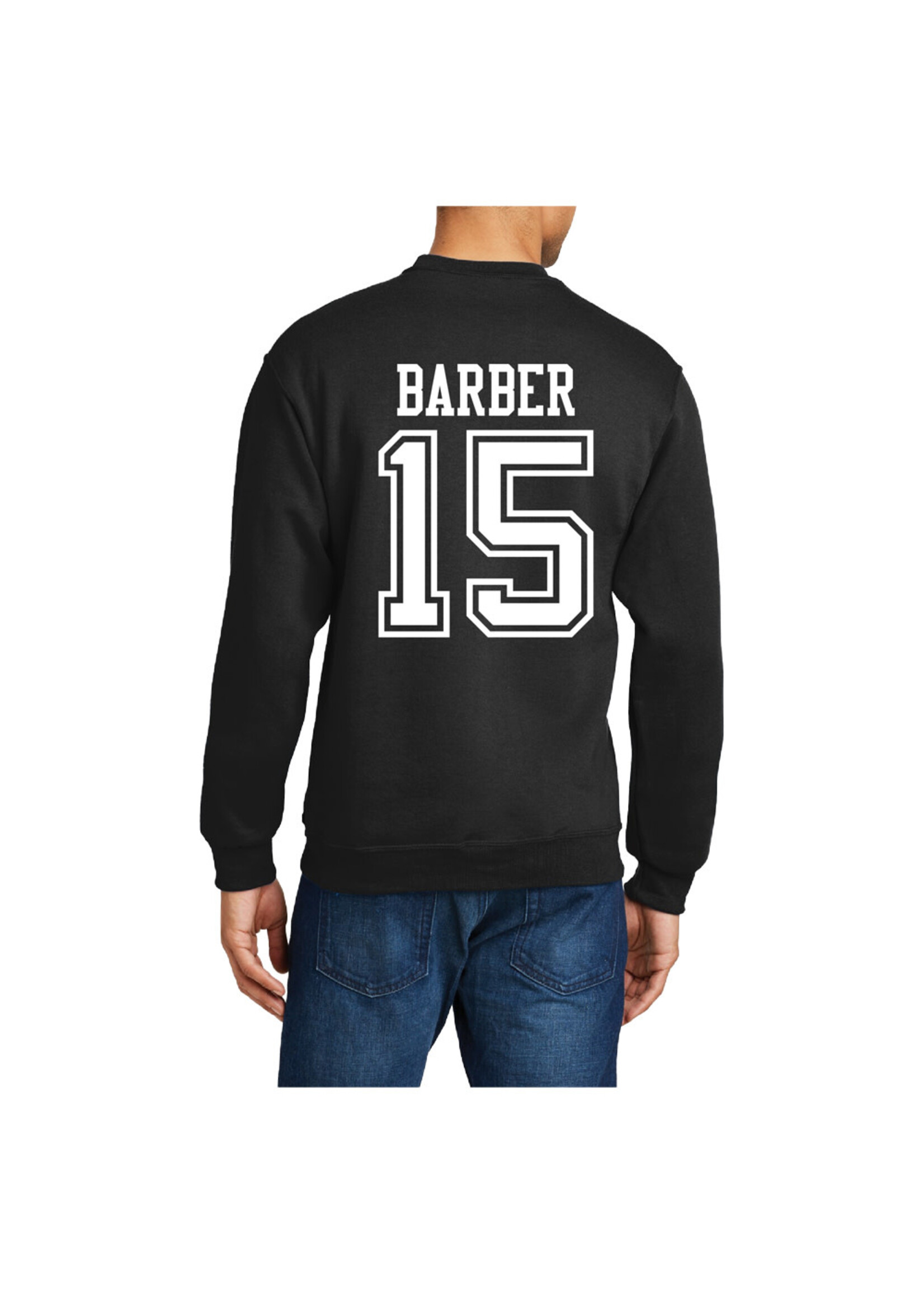 AHUNDYP #15 Paige Barber North Dakota Volleyball Sport Adult Crew