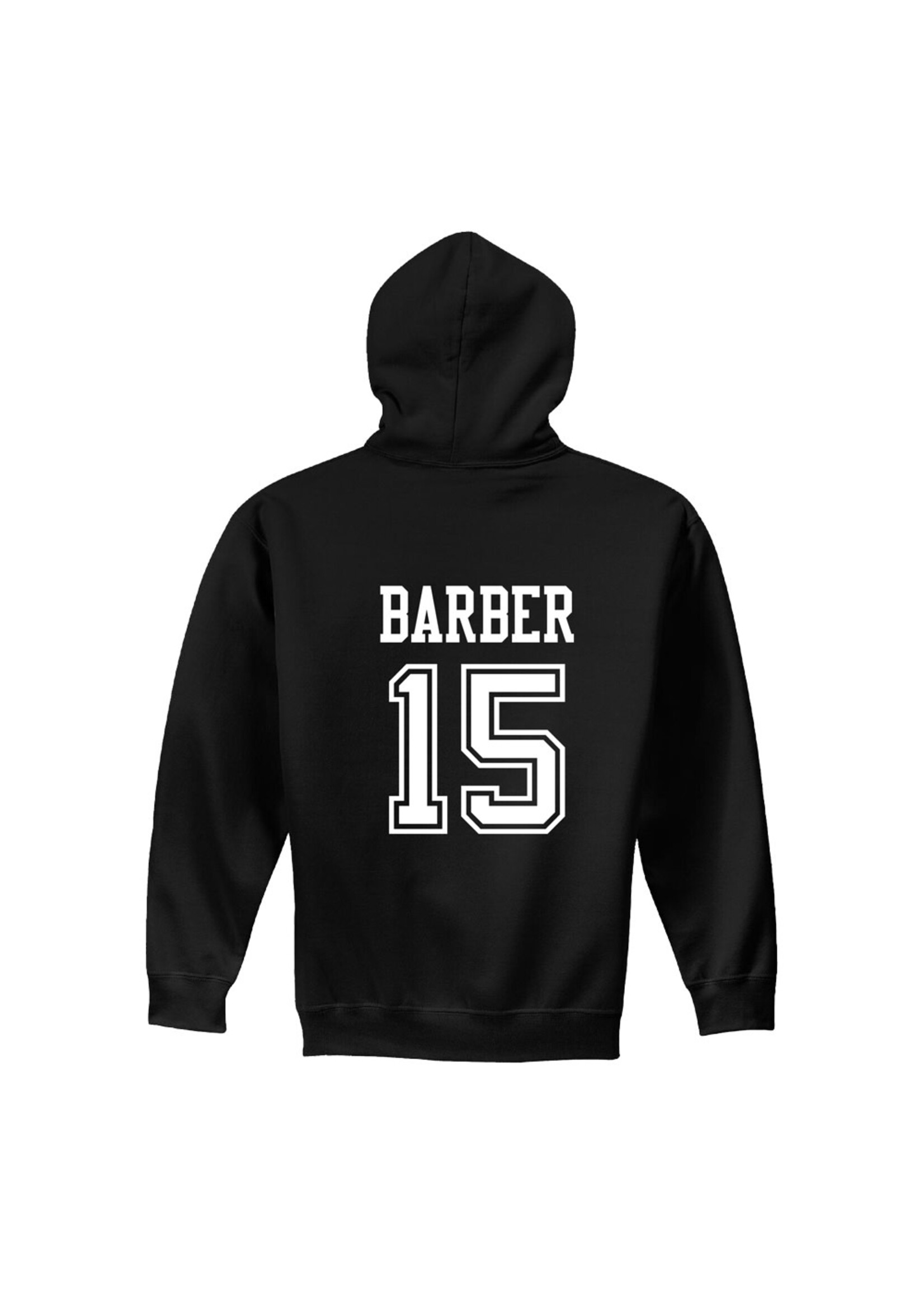 AHUNDYP #15 Paige Barber North Dakota Volleyball Sport Youth Hood