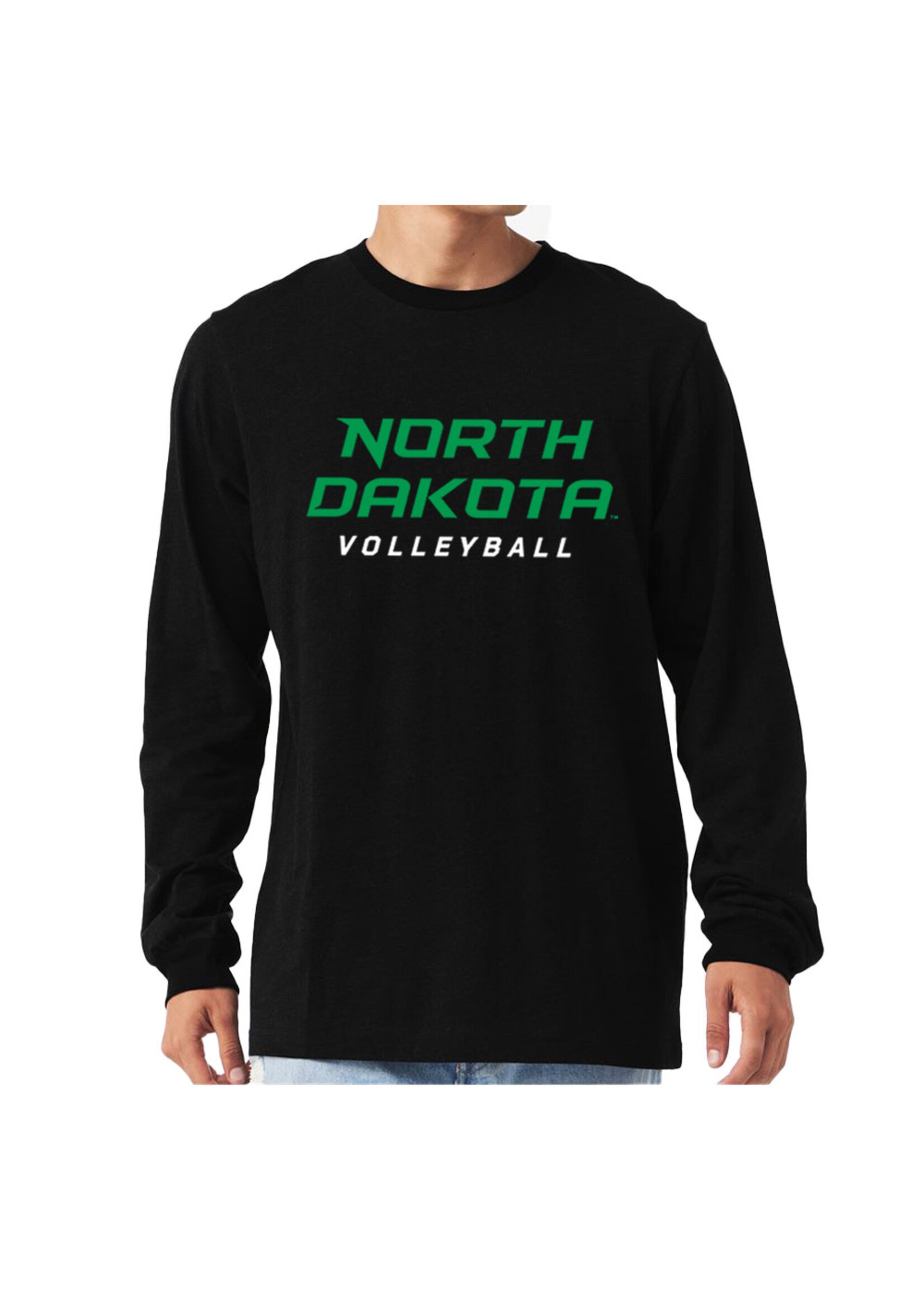 AHUNDYP #15 Paige Barber ND Volleyball Sport Adult Long Sleeve