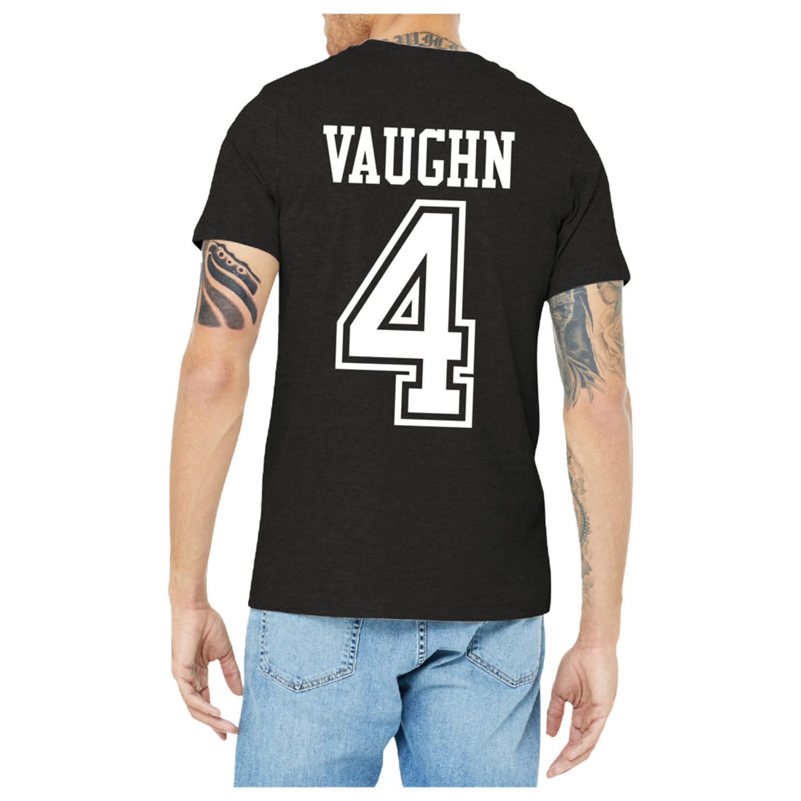 AHUNDYP #4 Quincy Vaughn North Dakota Football Sport  Adult Tee