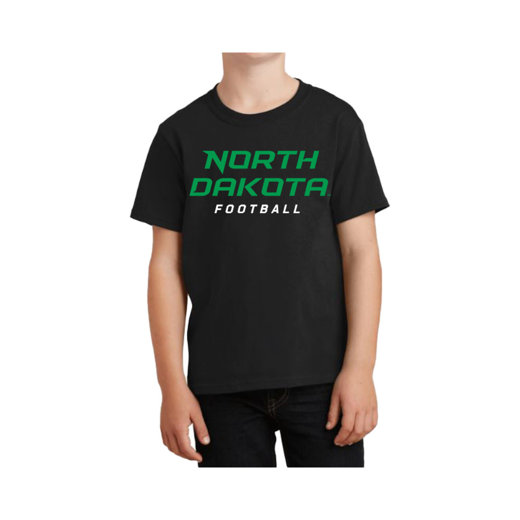 AHUNDYP #4 Quincy Vaughn North Dakota Football Youth Sport Tee