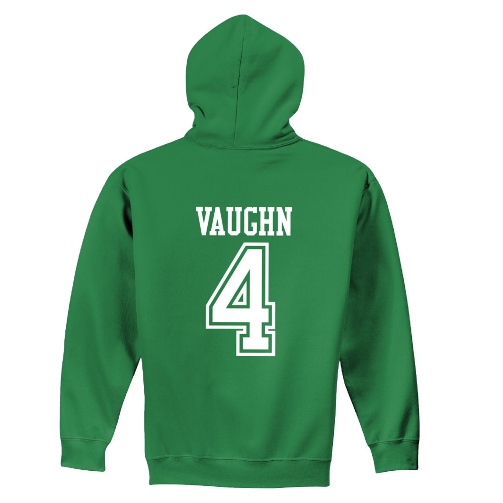 AHUNDYP #4 Quincy Vaughn North Dakota Football Sport Adult Hood