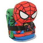 The Northwest Group Spiderman Hugger Pillow with Silk Touch Throw