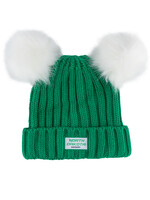 ZooZatZ Kids ND Hockey Two Pom Knit Hat