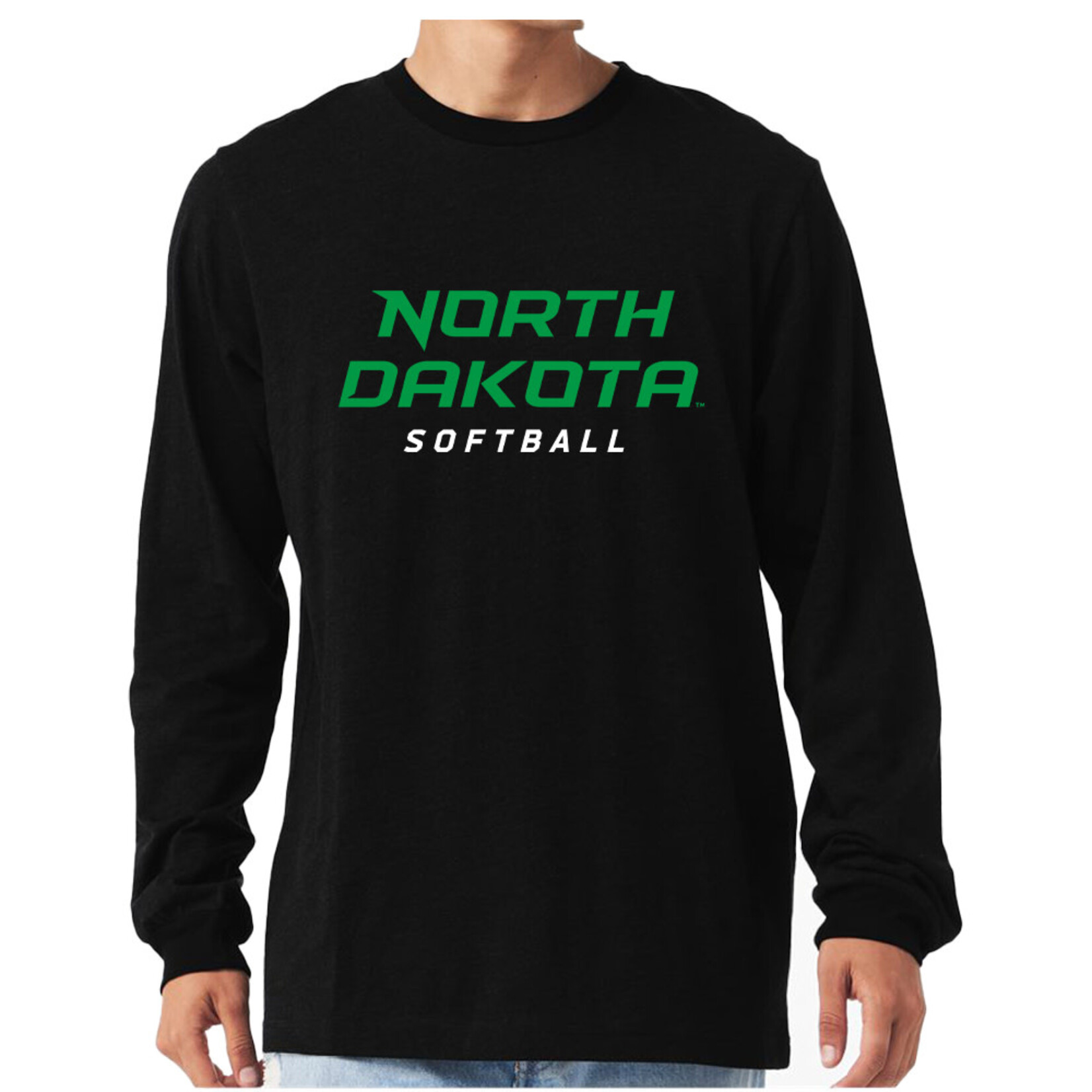 AHUNDYP #88 Hannah Thompson North Dakota Softball Sport Adult Long Sleeve