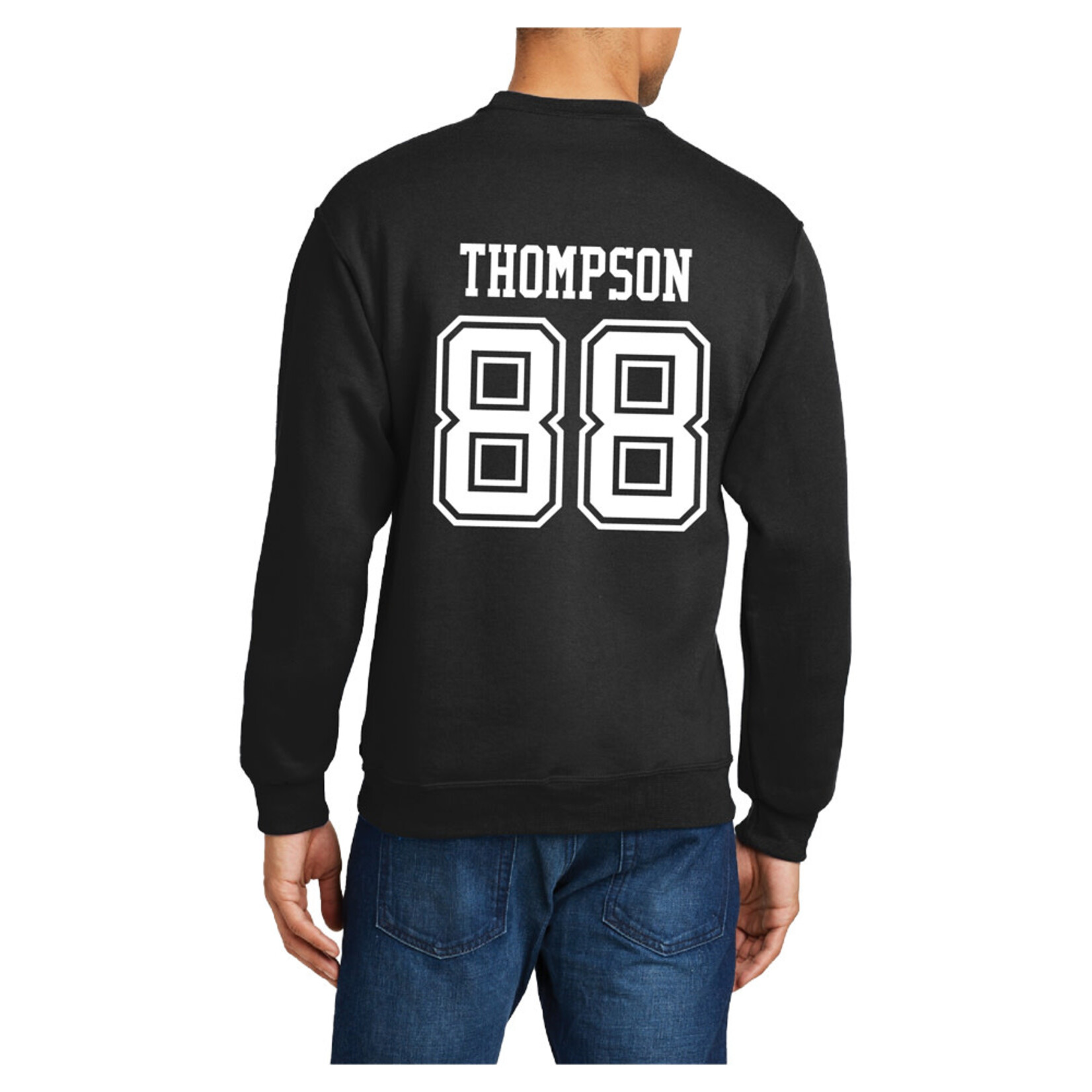 AHUNDYP #88 Hannah Thompson North Dakota Softball Sport Adult Crew