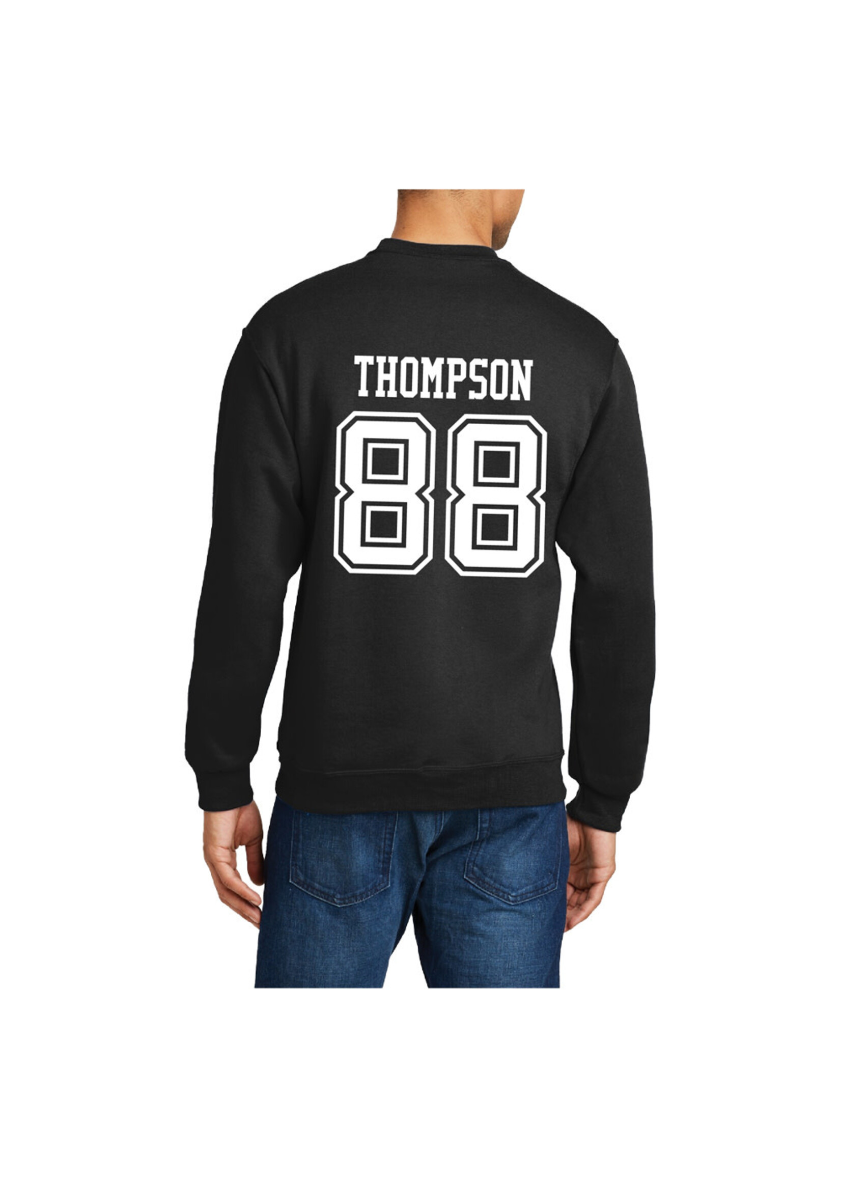 AHUNDYP #88 Hannah Thompson North Dakota Softball Sport Adult Crew