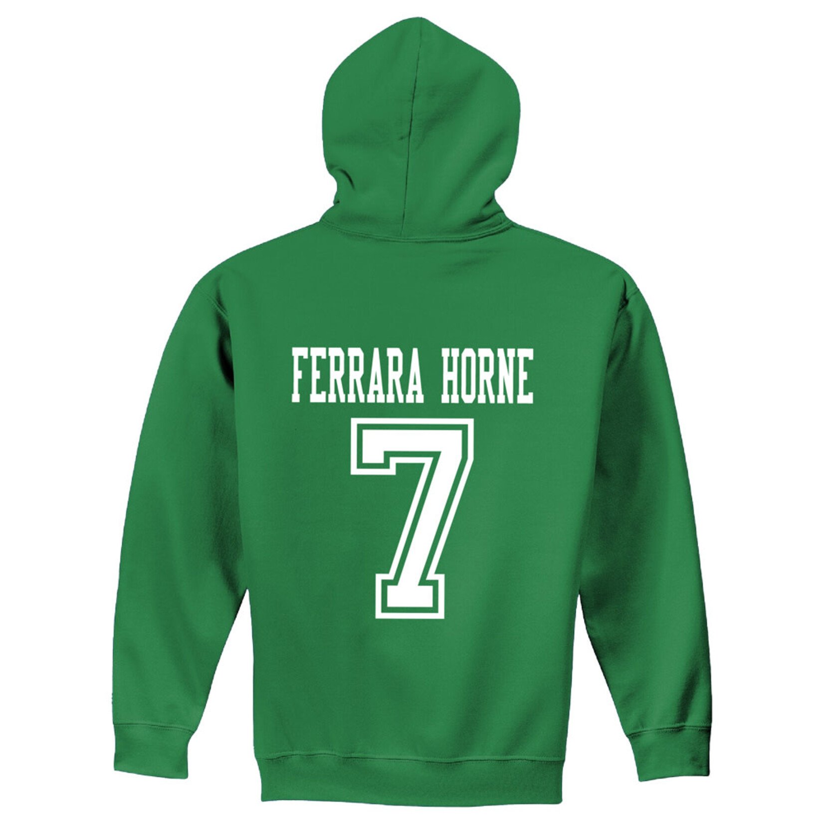 AHUNDYP #7 Nevaeh Ferrara Horne North Dakota Basketball Sport Adult Hood