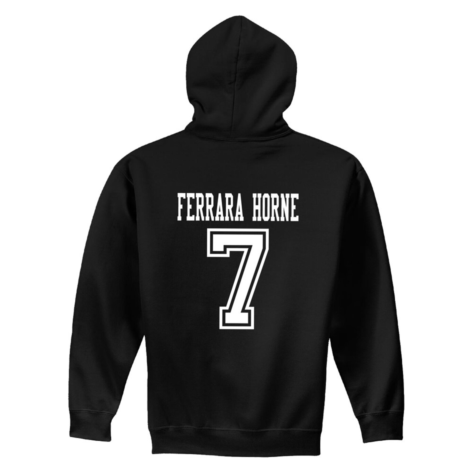 AHUNDYP #7 Nevaeh Ferrara Horne North Dakota Basketball Sport Adult Hood