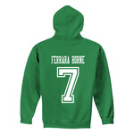 AHUNDYP #7 Nevaeh Ferrara Horne North Dakota Basketball Sport Hood