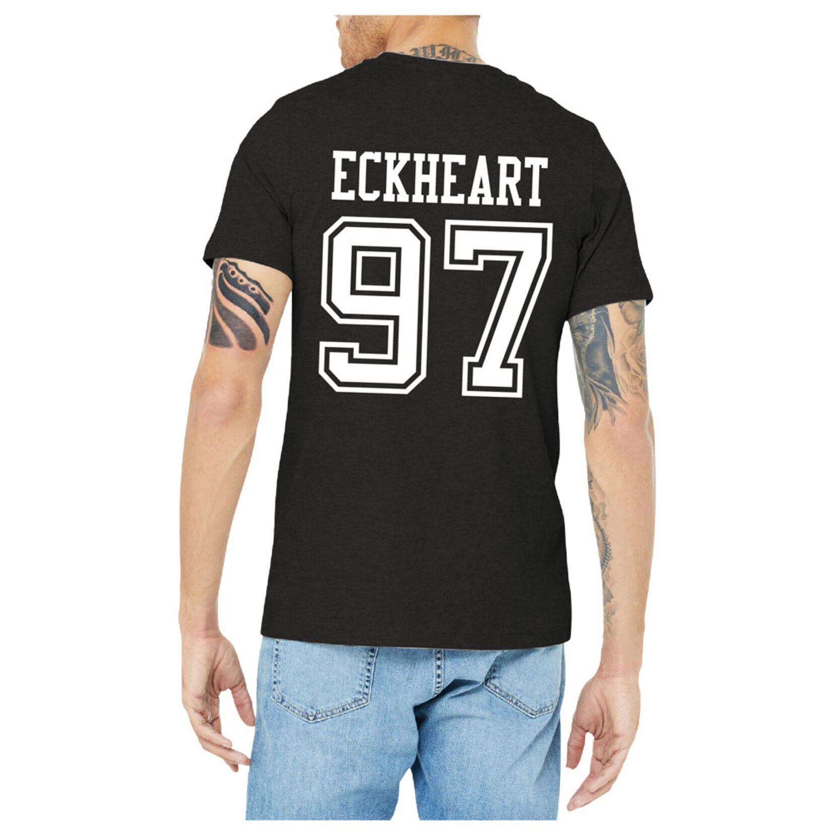 AHUNDYP #97 Logyn Eckheart North Dakota Football Sport Adult Tee