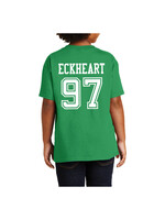 AHUNDYP #97 Logyn Eckheart North Dakota Football Sport Youth Tee AHUNDYP #97 Logyn Eckheart North Dakota Football Sport Youth Tee