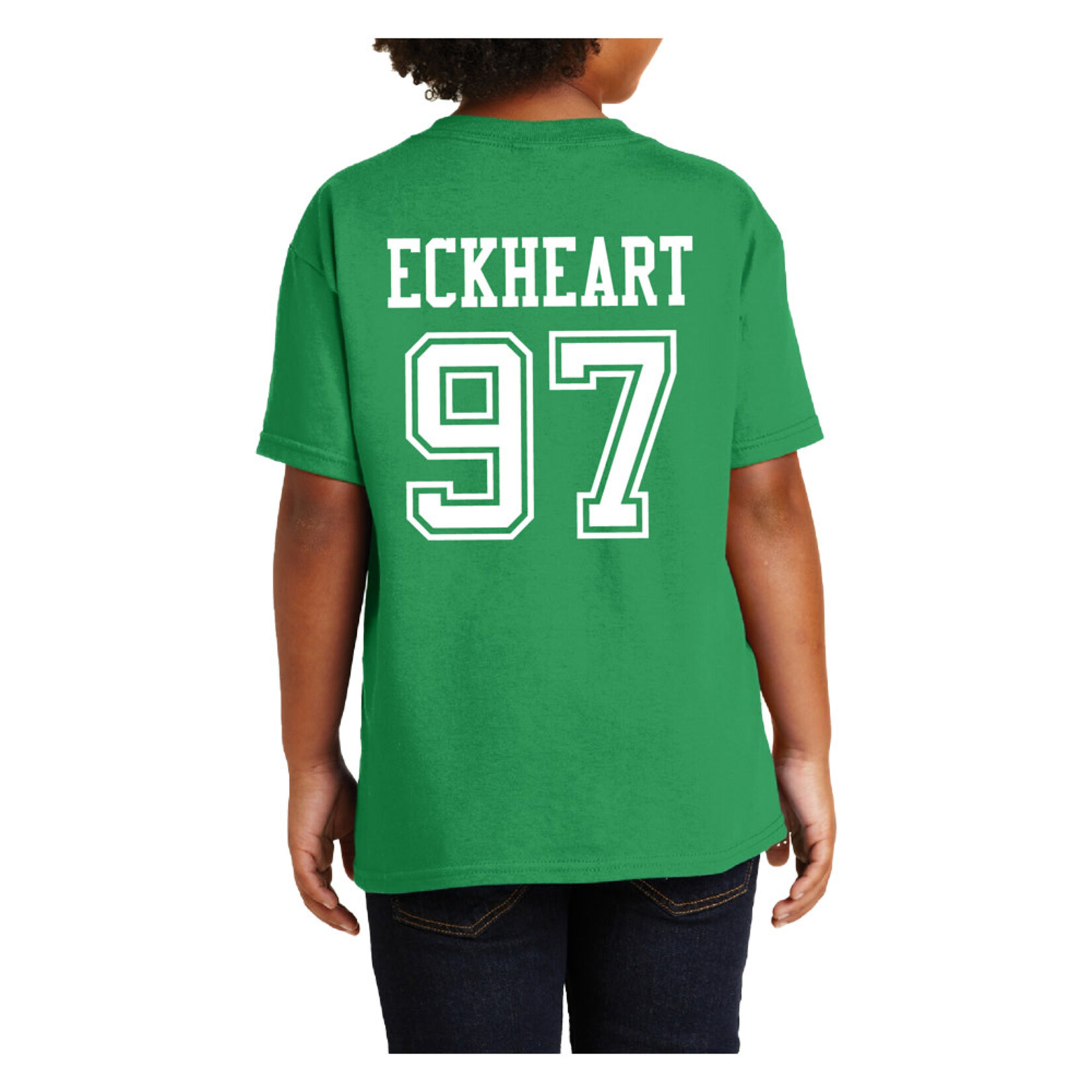 AHUNDYP #97 Logyn Eckheart North Dakota Football Sport Youth Tee