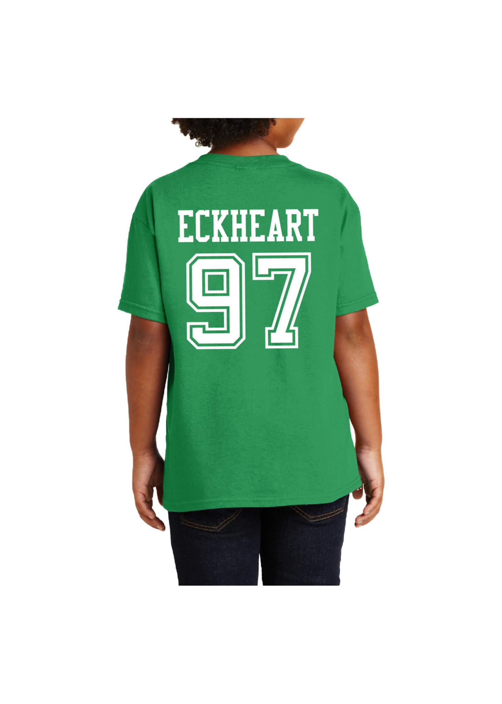 AHUNDYP #97 Logyn Eckheart North Dakota Football Sport Youth Tee