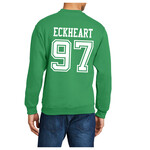 AHUNDYP #97 Logyn Eckheart North Dakota Football Sport Adult Crew