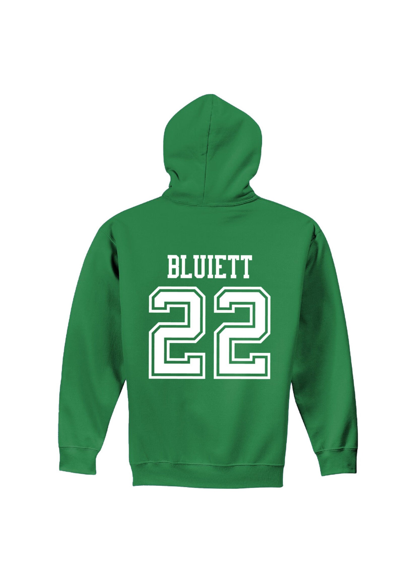 AHUNDYP #22 Antonio Bluiett North Dakota Football Sport Adult Hood