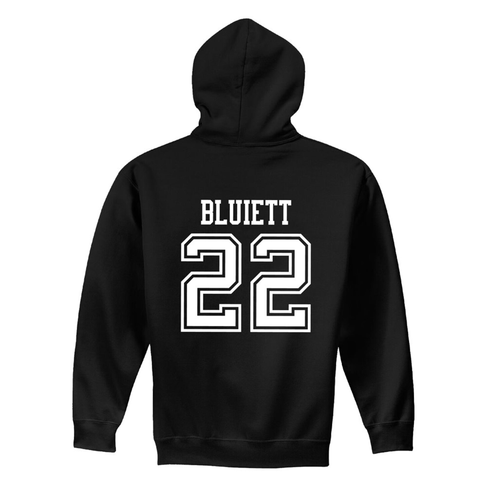 AHUNDYP #22 Antonio Bluiett North Dakota Football Sport Adult Hood