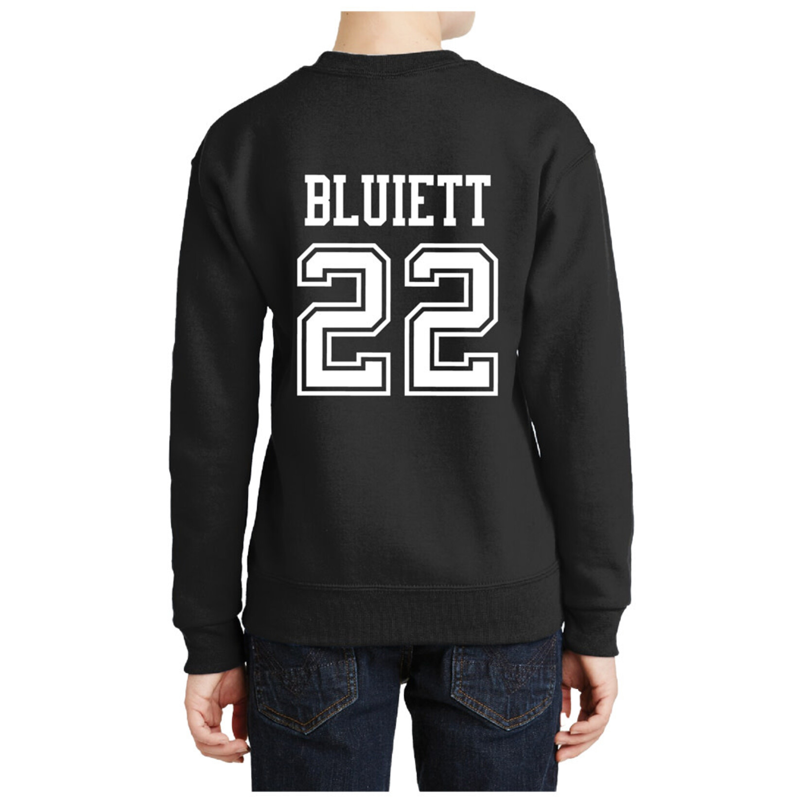 AHUNDYP #22 Antonio Bluiett North Dakota Football Sport Youth Crew