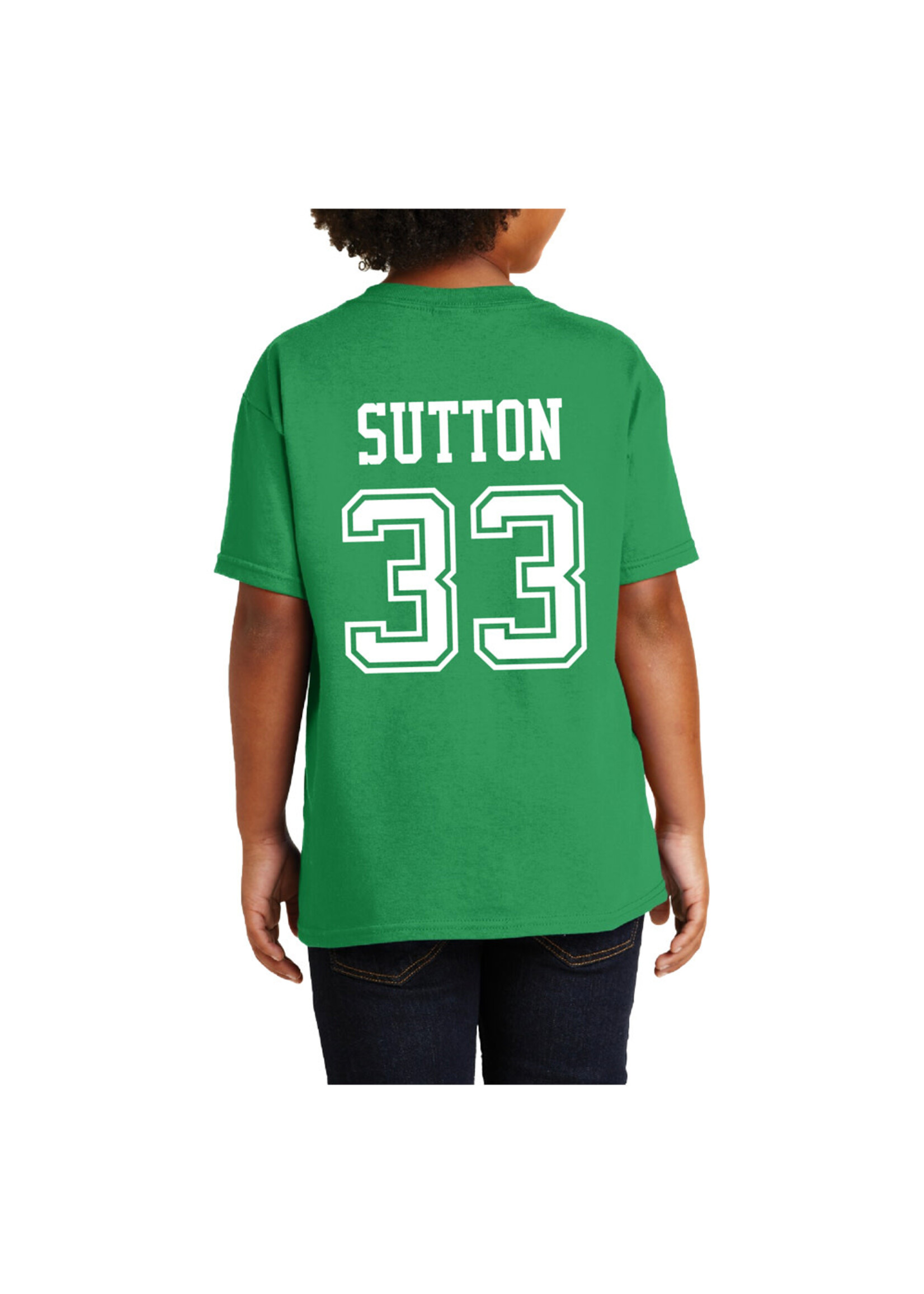 AHUNDYP #33 Jett Sutton North Dakota Football Sport Youth Tee