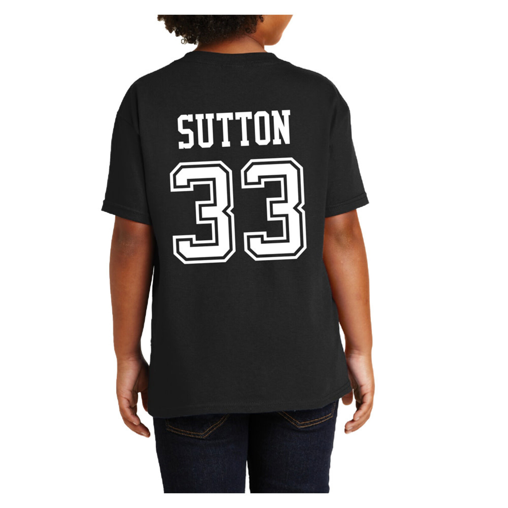 AHUNDYP #33 Jett Sutton North Dakota Football Sport Youth Tee