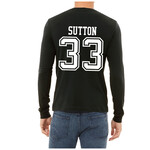 AHUNDYP #33 Jett Sutton North Dakota Football Sport Adult Long Sleeve