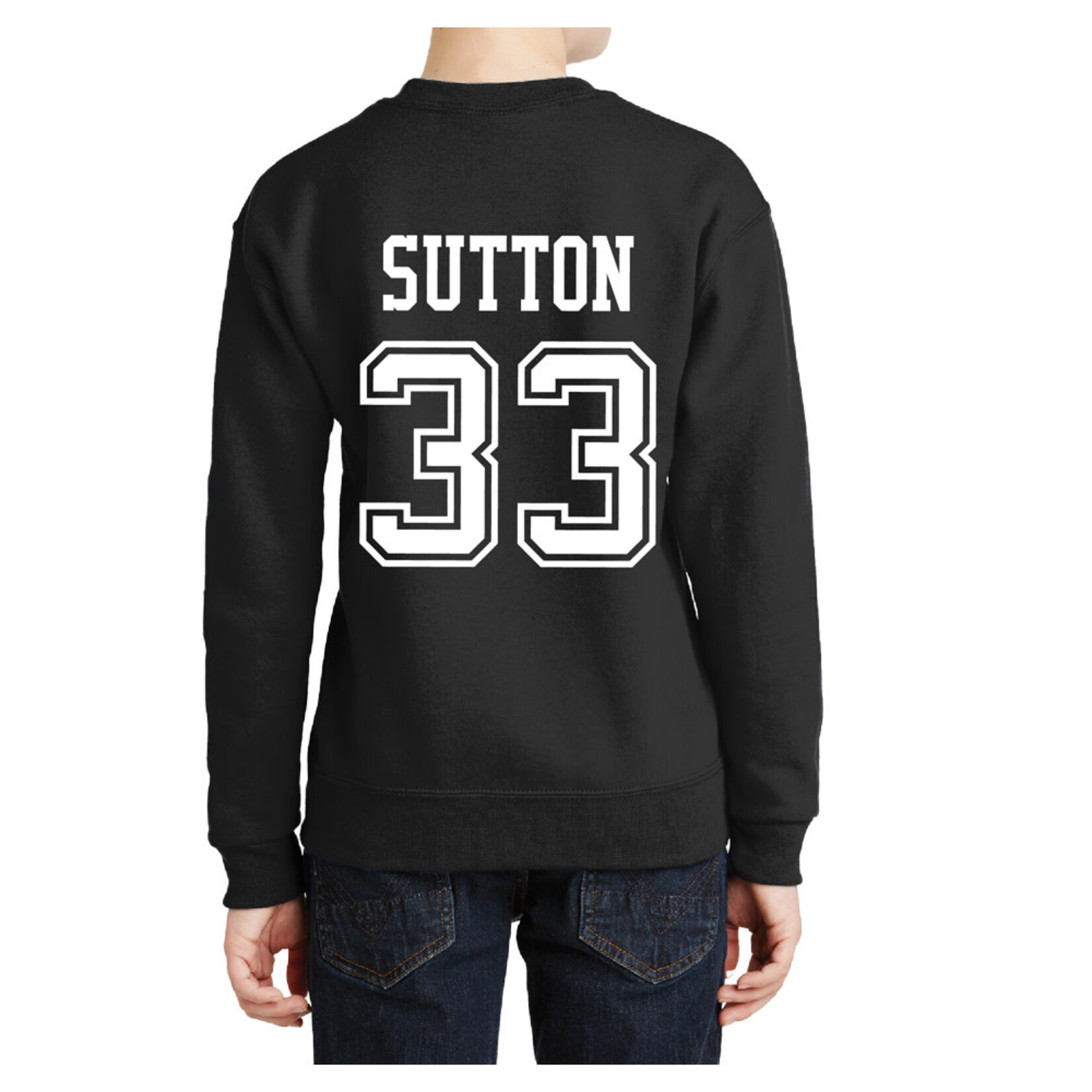 AHUNDYP #33 Jett Sutton North Dakota Football Sport Youth Crew