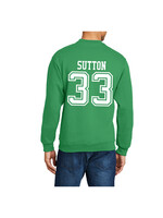 AHUNDYP #33 Jett Sutton North Dakota Football Sport Adult Crew AHUNDYP #33 Jett Sutton North Dakota Football Sport Adult Crew