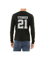 AHUNDYP #21 Ben Strinden North Dakota Hockey Sport Adult Long Sleeve