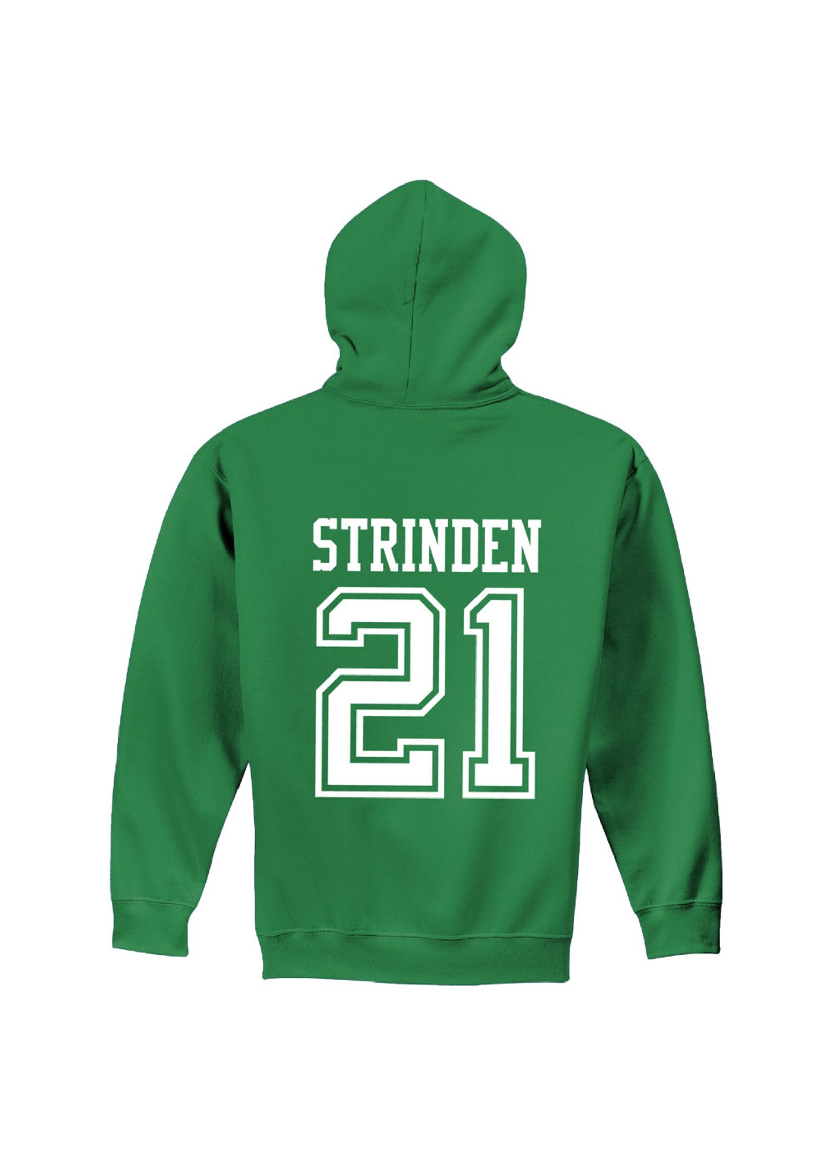 AHUNDYP #21 Ben Strinden North Dakota Hockey Sport Adult Hood